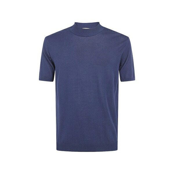 ノール メンズ Tシャツ トップス Short-sleeve t-shirt Blue|asty