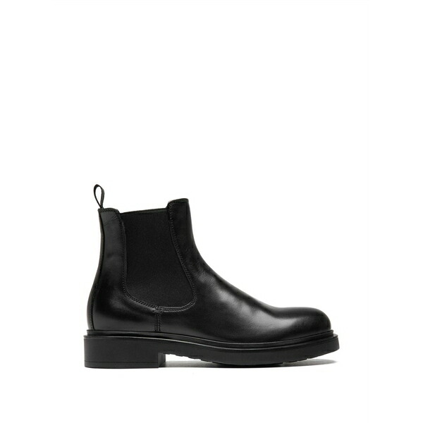 オフィチーネ 創作的 レディース ブーツ シューズ Engineer lug-sole boots Black