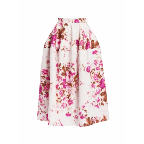 アーデム レディース スコート ボトムス Floral-pattern skirt Neutrals