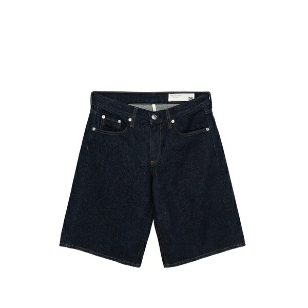 ラグアンドボーン レディース デニムパンツ ボトムス Ariel buttoned shorts Blue｜asty