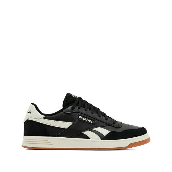 リーボック メンズ スニーカー シューズ Court advance \"black/white\"" sneakers Black"