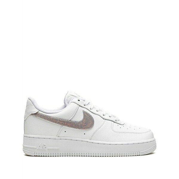 ナイキ レディース スニーカー シューズ Air force 1 '07 ess "glitter swoosh - canyon purple" sneakers White|asty