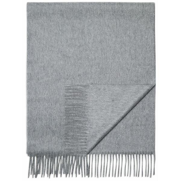 ゼニア メンズ えり巻き・袈裟・えり巻き 付属物 Oasi cashmere scarf Grey