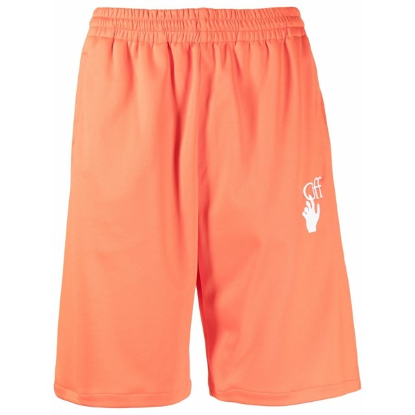 象牙色 メンズ 心地好いズボン下 ボトムス Hands off knee-length shorts Orange