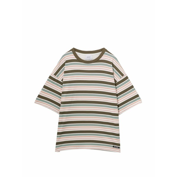 二分の一男の子 レディース プルオーバー トップス Striped t-shirt Neutrals