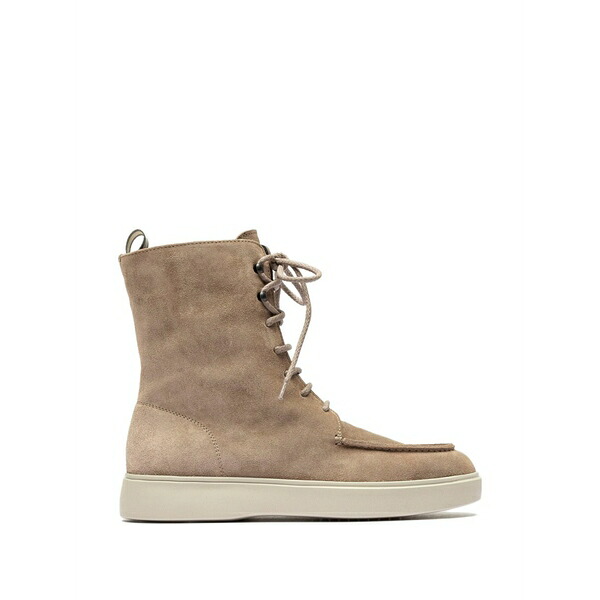オフィチーネ 創造的 レディース ブーツ シューズ Frame 108 lace-up zip boots Neutrals