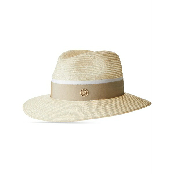 メゾンミッシェル  レディース 鳥打ち帽 付属物 Henrietta fedora hat Neutrals