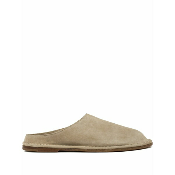 ブッテロ メンズ サンダル シューズ Suede stitched sandals Neutrals