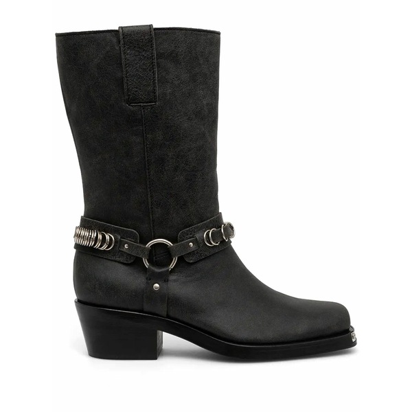 イロ レディース ブーツ シューズ 50粍 motty boots Black