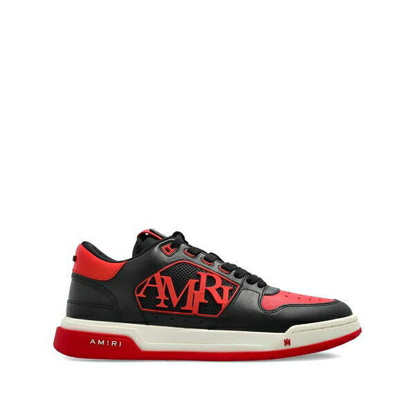 アミリ メンズ スニーカー シューズ Logo-patch sneakers Black