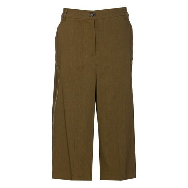 ピンコ レディース 心地好いズボン下 ボトムス Wide-leg shorts Green