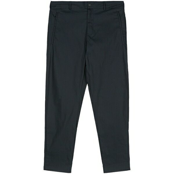 PTトリノ メンズ 心地好いズボン下 ボトムス Gabardine-weave tapered trousers Blue