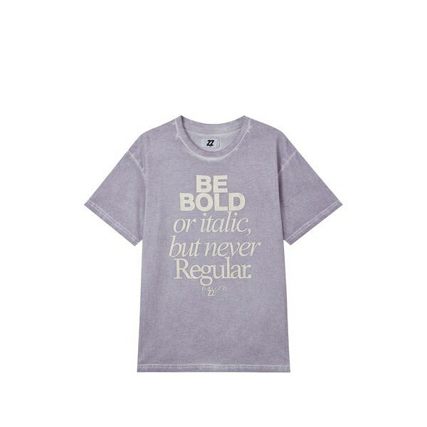 イズエ レディース Tシャツ トップス Graphic-print t-shirt Purple|asty