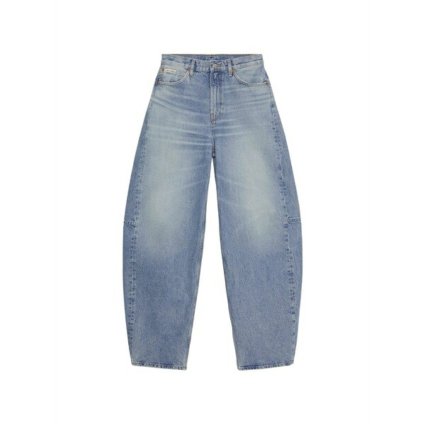 カルバンクライン レディース ジーンズズボン下 ボトムス Square-pocket jeans Blue
