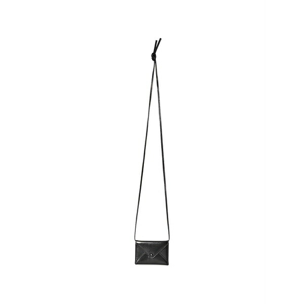 ザロウ レディース ショルダーバッグ 御徒面子 Envelope-style shoulder bag Black