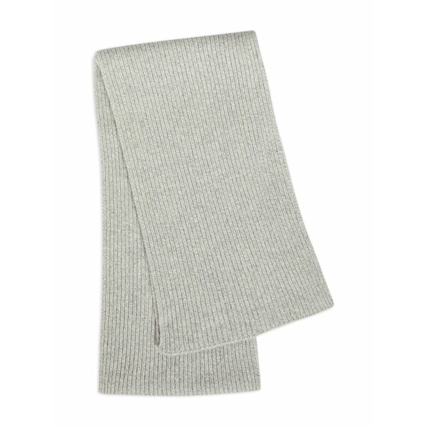 ジョンスメドレー メンズ えり巻き・袈裟・えり巻き 付属物 Ribbed starka scarf Grey