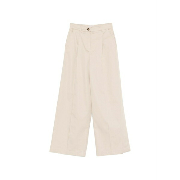 マレーラ レディース 心地好いズボン下 ボトムス Pleated palazzo pants Neutrals