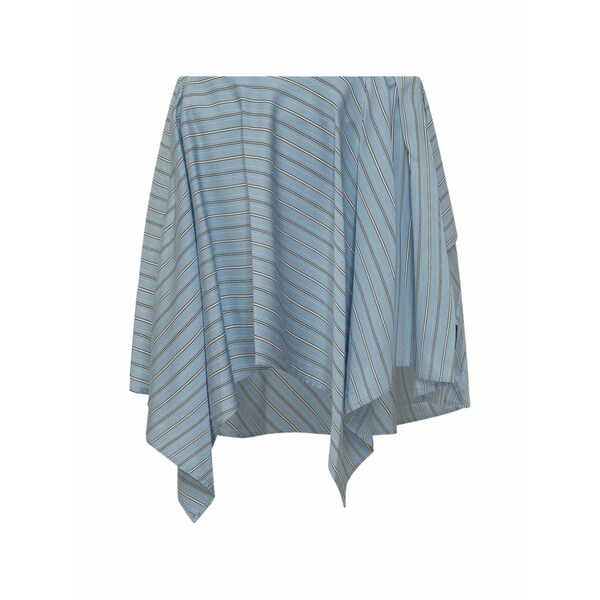 イロ レディース スカート ボトムス Utalia striped skirt Blue