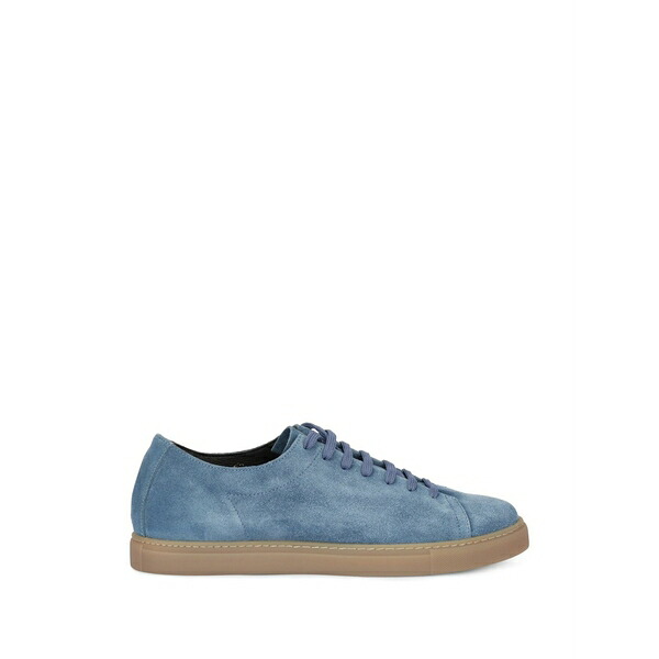 スローウエア メンズ スニーカー シューズ Lace-up sneakers Blue|asty