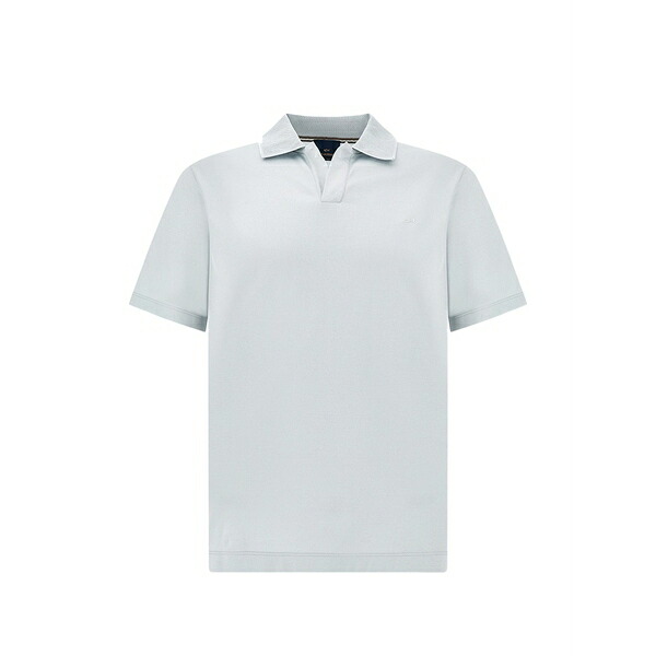 ポールアンドシャーク メンズ プルオーバー トップス Open-collar t-shirt Blue