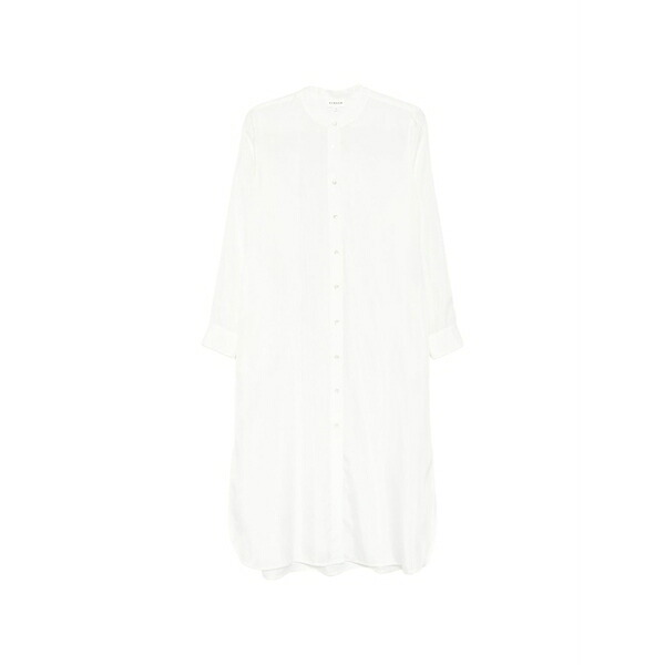 パロッシュ レディース ワンピース トップス Saxon buttoned midi dress Neutrals｜asty