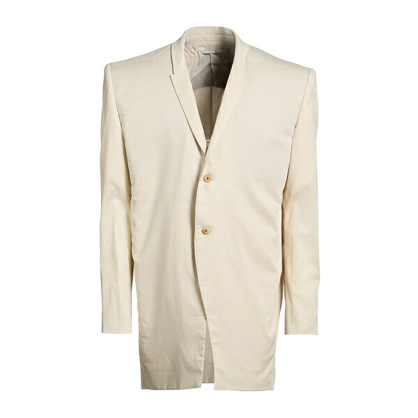 【貨物輸送無料】 リックオウエンス メンズ 上衣＆上衣 アウター Blazers Beige