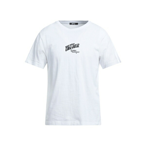 【貨物輸送無料】 エムエスエフティーエスレップ メンズ ティーシャツ トップス T-shirts White