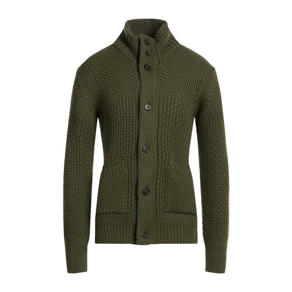 【貨物輸送無料】 ピューテリー メンズ ジレー アウター Cardigans Green