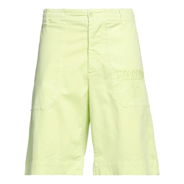 【貨物輸送無料】 モスキーノ メンズ 心地好いズボン下 ボトムス Shorts \u0026 Bermuda Shorts Green