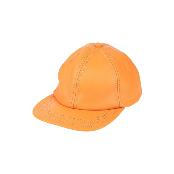 【貨物輸送無料】 ジャクエムス メンズ かぶり笠 付属品 Hats Orange