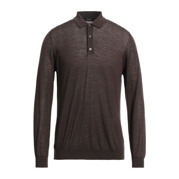 【送料無料】 アルファス テューディオ メンズ ニット&セーター アウター Sweaters Brown|asty
