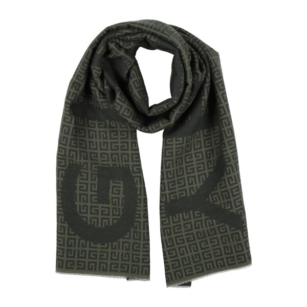 【貨物輸送無料】 ジバンシー メンズ えり巻き・袈裟・えり巻き 付属物 Scarves Green