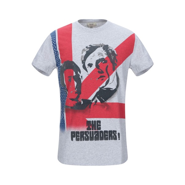 【送料無料】 ロダ メンズ Tシャツ トップス T-shirts Grey｜asty