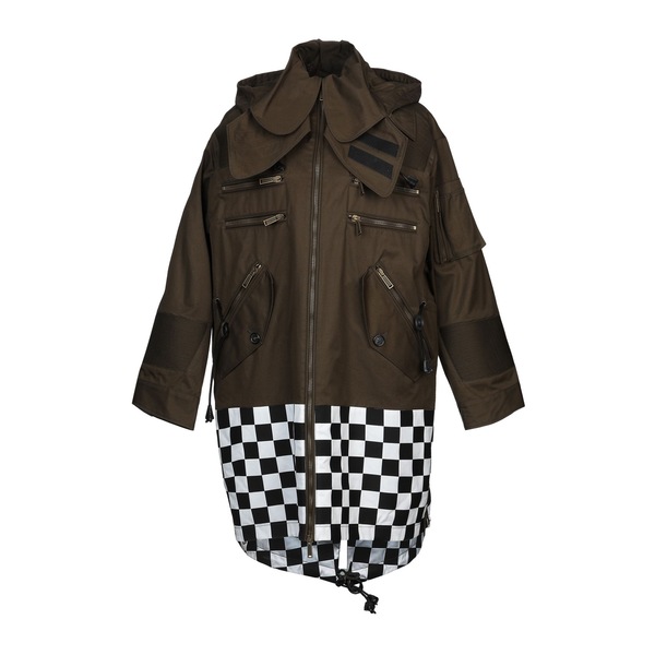【貨物輸送無料】 ディースクエアード メンズ 上衣＆上衣 アウター Coats Green