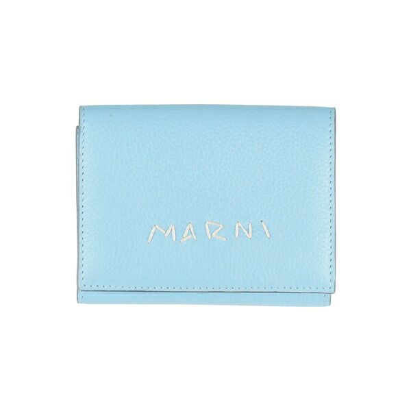 【貨物輸送無料】 マルニ メンズ 銭入れ 添え物 Wallets Azure
