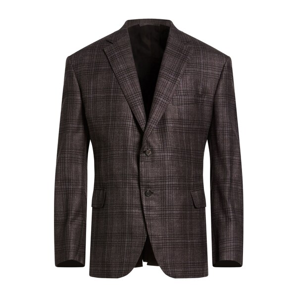 【貨物輸送無料】 ブリオーニ メンズ 上衣＆上衣 アウター Blazers Brown