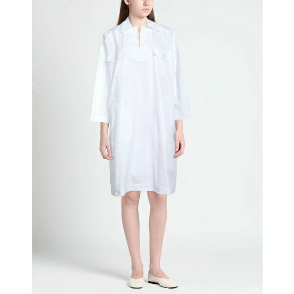 WEB限定デザイン ハイ ワンピース トップス レディース Jumpsuits White
