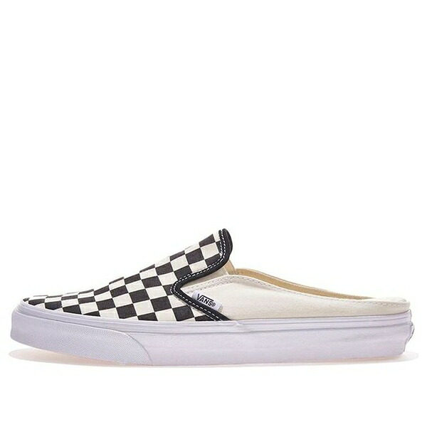 Vans バンズ メンズ スニーカー 【Vans Classic Slip-On Mule 'Checkerboard - Black' VN0004KTEO1】 サイズ US_10.5(28.5cm)|asty