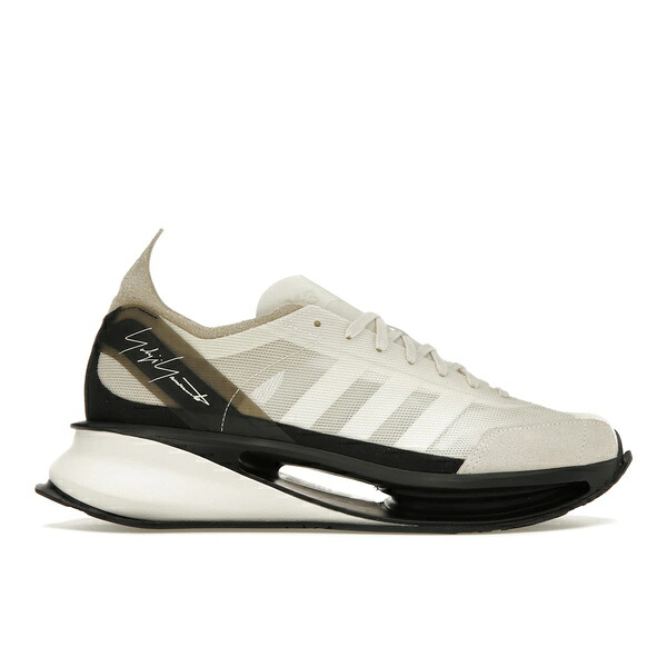 adidas アディダス メンズ スニーカー 【adidas Y-3 S-Gendo Run Off White Black】 サイズ US_8.5(26.5cm) Off White/Cream White/Black｜asty