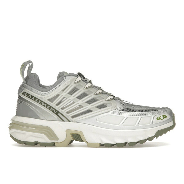 Salomon サロモン メンズ スニーカー 【Salomon ACS Pro MM6 Maison Margiela Sharkskin Silver Sharp Green】 サイズ US_5(23.0cm) Sharkskin/FTW Silver/Sharp Green｜asty