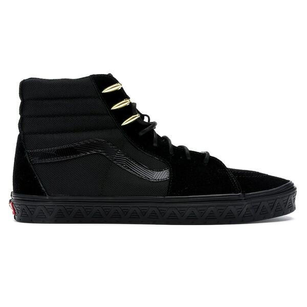 Vans バンズ メンズ スニーカー 【Vans Sk8-Hi Marvel Black Panther】 サイズ US_10(28.0cm) Black/Black｜asty