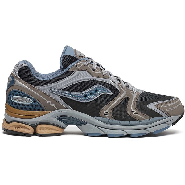 Saucony サッカニー メンズ スニーカー 【Saucony Progrid Omni 9 Winter Tech Caviar Morel】 サイズ US_11.5(29.5cm) Caviar/Morel｜asty