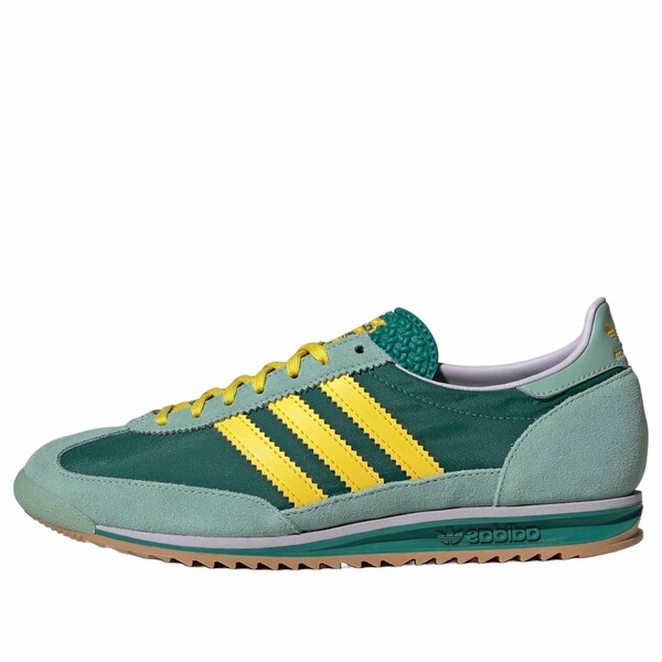 adidas アディダス レディース スニーカー 【(WMNS) adidas SL 72 'Active Green Yellow' JH7391】 サイズ US_9(26.0cm)|asty