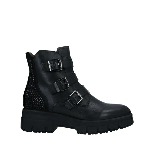 【貨物輸送無料】 ネロ ジャルディーニ レディース ブーツ シューズ Ankle boots Black
