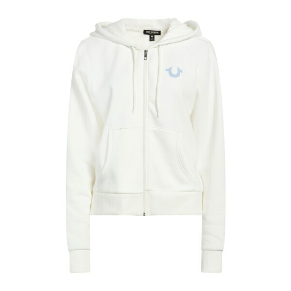 【貨物輸送無料】 トゥルーレリジョン レディース パーカー・スウェットシャツ アウター Sweatshirts White