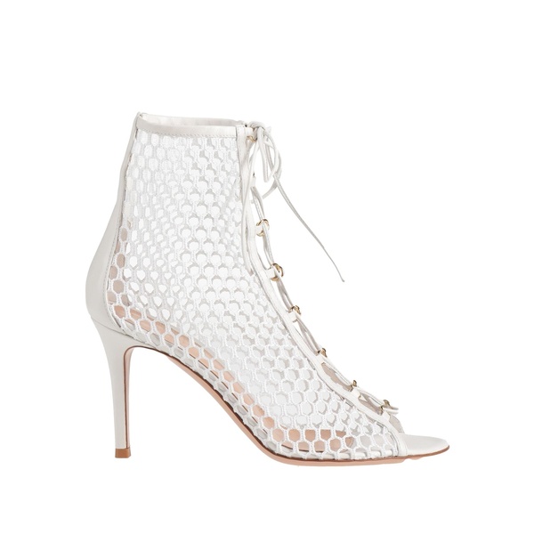 【貨物輸送無料】 ジャンヴィト ロッシ レディース ブーツ シューズ Ankle boots White