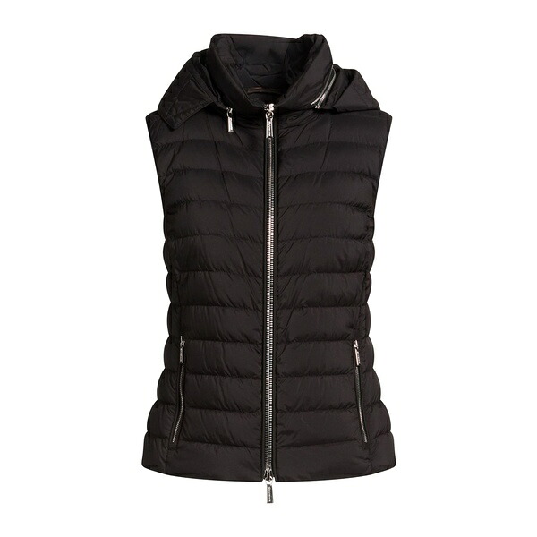 【貨物輸送無料】 ムーレー レディース 上衣＆上衣 アウター Vests Black
