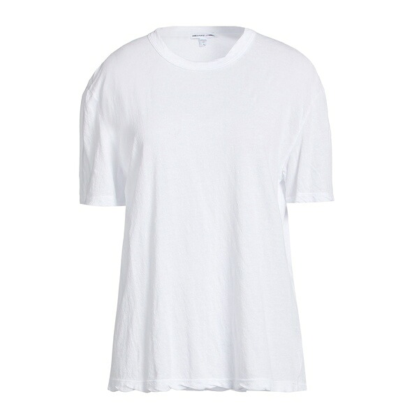 【貨物輸送無料】 ジェームス 銭入れ レディース プルオーバー トップス T-shirts White