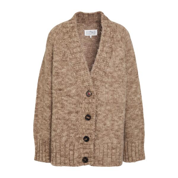 【貨物輸送無料】 マルタンマルジェラ レディース ジレー アウター Cardigans Beige