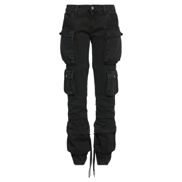 【送料無料】 ジ アティコ レディース デニムパンツ ボトムス Jeans Black|asty